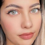 لنز سبز خاکی دوردار کتی مل آرملا