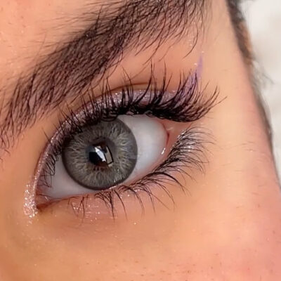 لنز طوسی خاکستری بافت پنج بعدی آئورورا گری آماندا