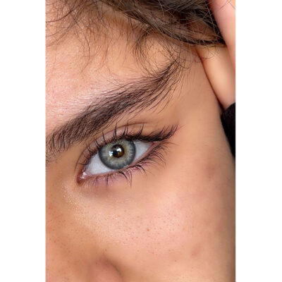 لنز سبز طوسی دوردار مود تن آماندا