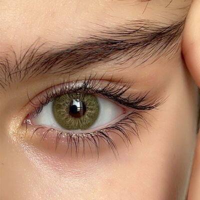 لنز سبز عسلی رویال گرین آماندا