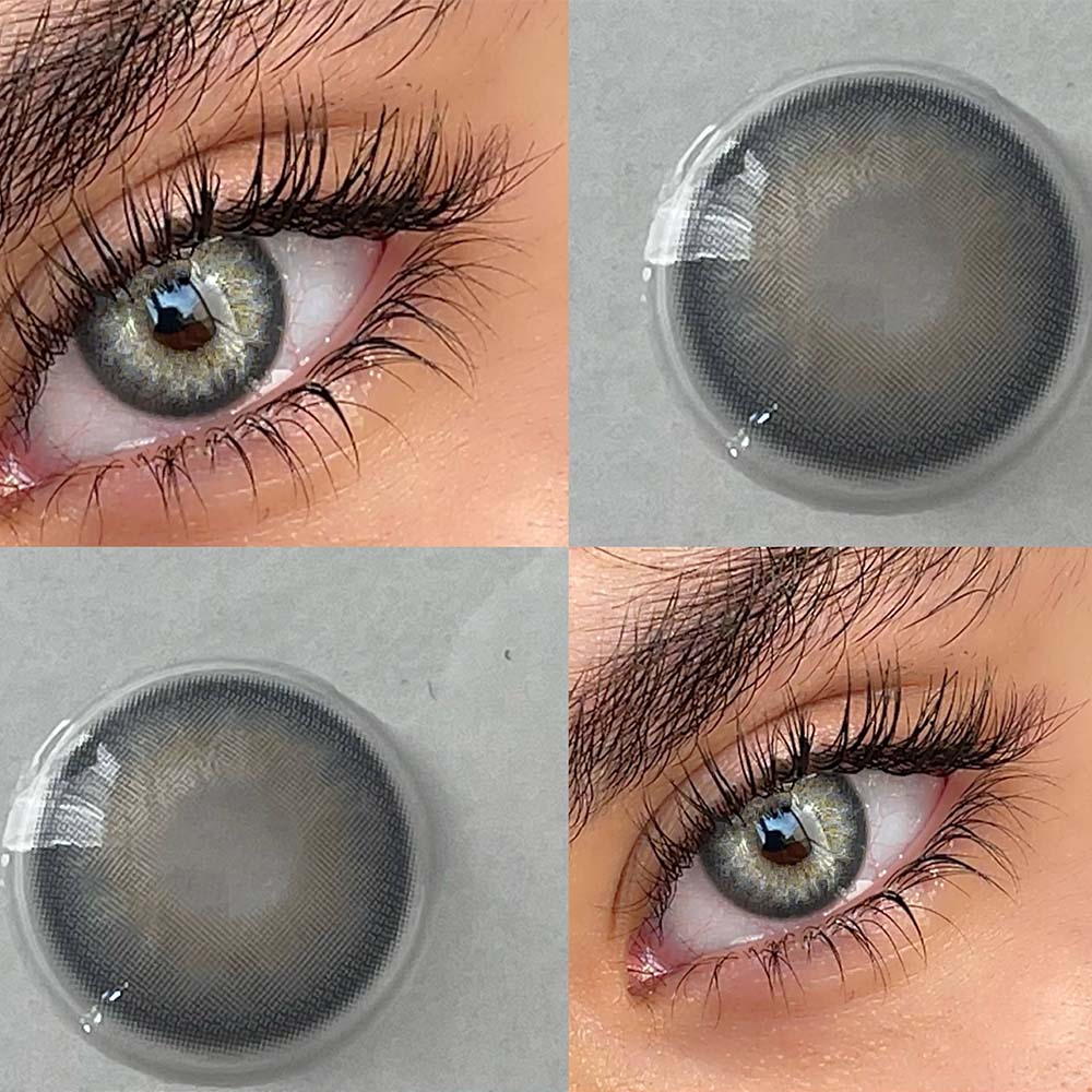 newyork-gray-amanda-1 لنز خاکستری سبز عسلی دوردار نیویورک گری آماندا