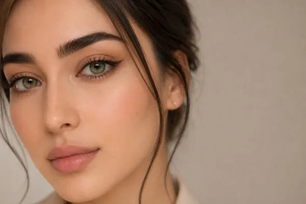 آرایش با لنز سبز