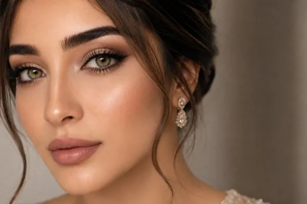 آرایش مجلسی با لنز رنگی